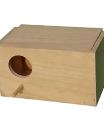 Nido Agapornis de Madera Horizontal