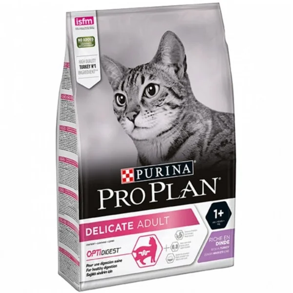 No te pierdas las mejores ofertas en Pro Plan Adult Delicate Digestion Adult Pavo Pienso Para Gatos en Productos Para Gatos.