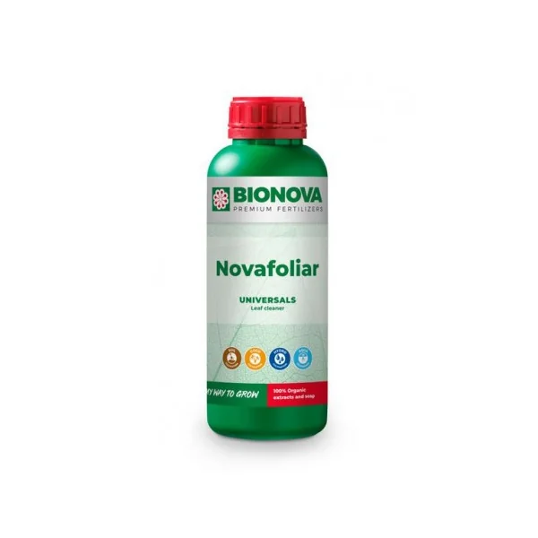 NovaFoliar de Bionova Limpiar Contaminación de las Hojas