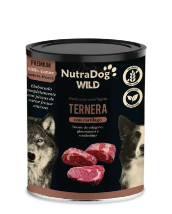 Nutradog Wild Premium - Lata de ternera