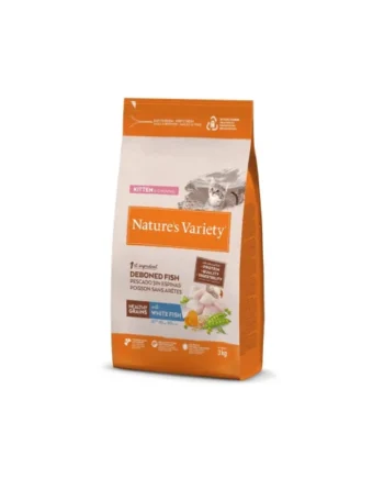 NV Healthy Grain Kitten Pescado Blanco