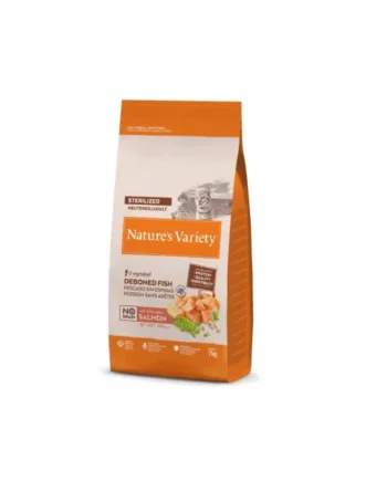 NV Sterilized No Grain Salmón Adult Gatos