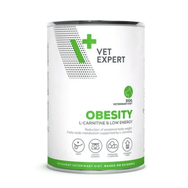 OBESITY Dog lata VetExpert sobrepeso perros 6x400 g