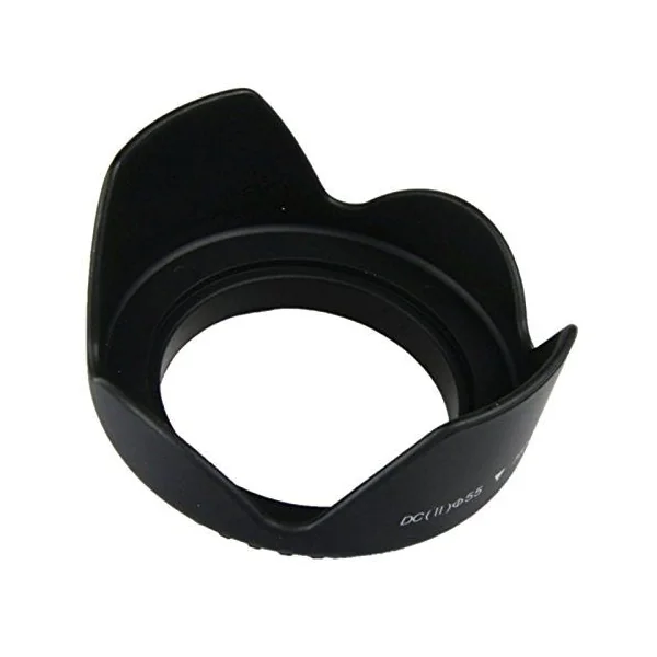 Objetivo Parasol para lentes Universal 55 mm Negro