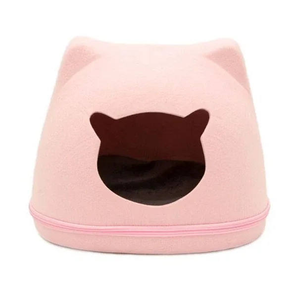 Obtén envío exprés rápido en TK-Pet Federica Cama Cueva De Fieltro Para Gatos de estilo vintage en Gatospetshop.com.
