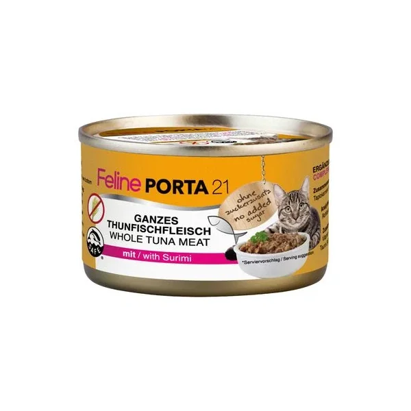 Oferta exclusiva en línea: hasta un 70% de descuento en Feline Porta 21 Comida Para Gatos 6 X 90 G en Productos Para Gatos.
