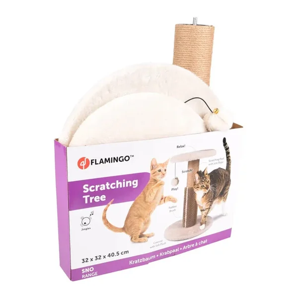 Oferta exclusiva en línea: hasta un 70% de descuento en Flamingo Sno Bea Árbol Rascador Crema Para Gatos en Productos Para Gatos de España.