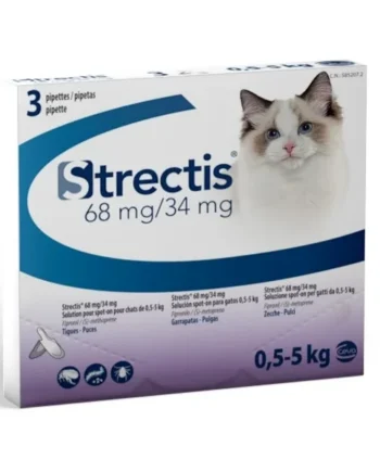 Ofertas calientes en CEVA Strectis Pipeta Spot-On Para Gatos 0,5-5 Kg (68mg/34mg) a la moda - ahora disponibles en Productos Para Gatos a través de Gatospetshop.com!
