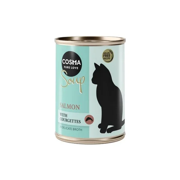 Ofertas de Cosma Soup Sopa Para Gatos 24 X 100 G - Pack Ahorro modernos y asequibles en Gatospetshop.com en le Murcia España.