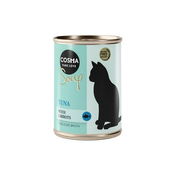 Ofertas de Cosma Soup Sopa Para Gatos 24 X 100 G - Pack Ahorro modernos y asequibles en Gatospetshop.com en le Murcia España.