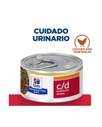 Ofertas exclusivas de Hill's C/d Prescription Diet Multicare Stress Urinary Care Con Pollo en la plataforma comercial de Productos Para Gatos.
