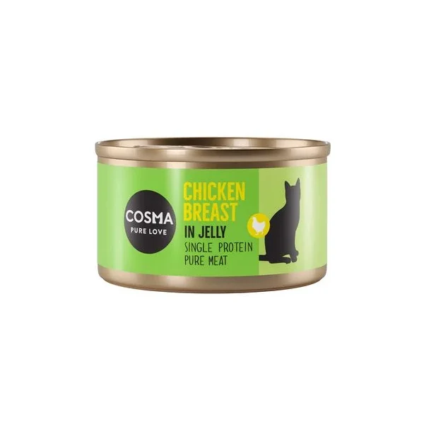 Ofertas imperdibles en Cosma Mix Box Comida Húmeda En Gelatina con envío gratuito en Gatospetshop.com en le Las Palmas de Gran Canaria España.