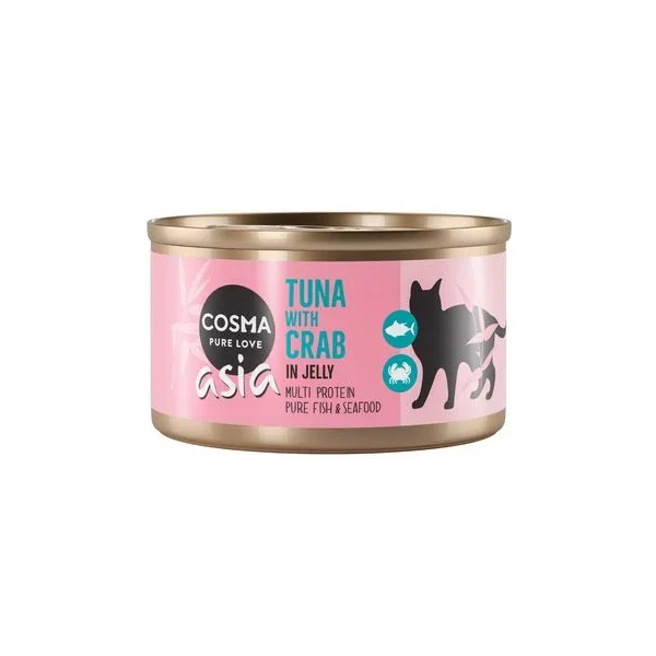 Ofertas imperdibles en Cosma Mix Box Comida Húmeda En Gelatina con envío gratuito en Gatospetshop.com en le Las Palmas de Gran Canaria España.