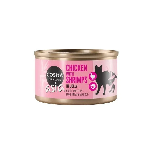 Ofertas imperdibles en Cosma Mix Box Comida Húmeda En Gelatina con envío gratuito en Gatospetshop.com en le Las Palmas de Gran Canaria España.
