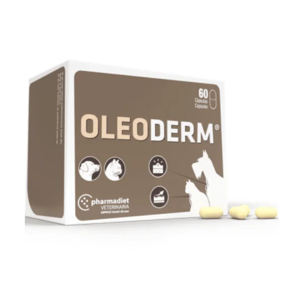 OLEODERM Ácidos Grasos Omega 3 perros y gatos