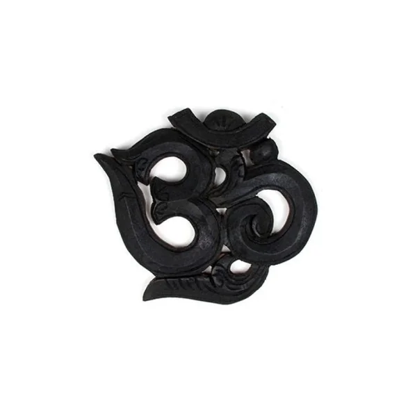 Om Tallado en Madera Negro