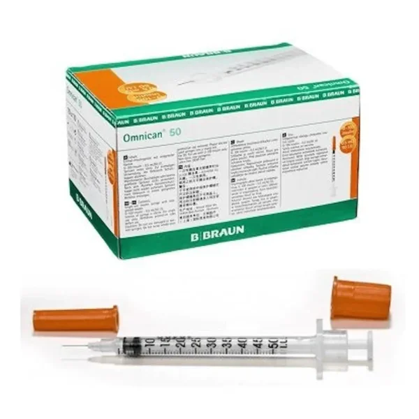 Omnican 30G Jeringa insulina caja de 100 unidades