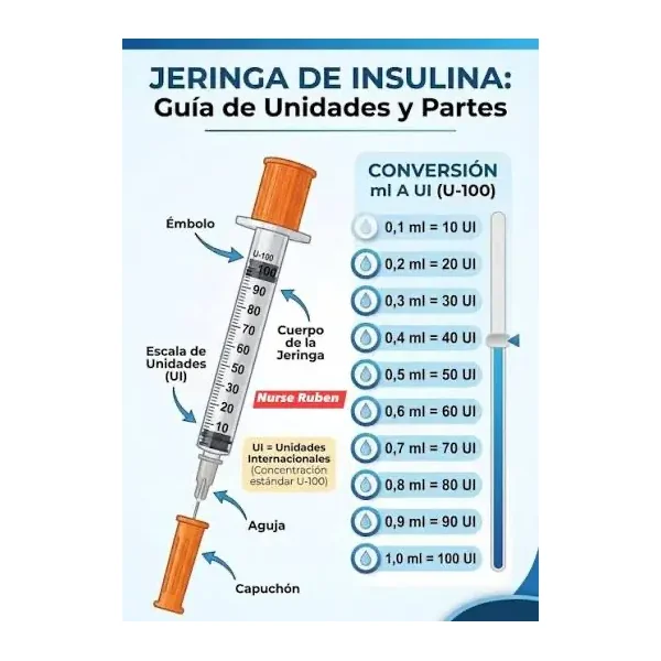 Omnican 30G Jeringa insulina caja de 100 unidades