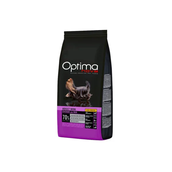 Optima Nova Adult Mini Pollo y Arroz Perro