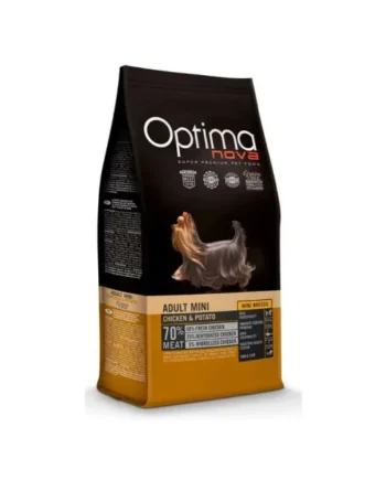 Optima Nova Adult Mini Pollo y Patata Perro