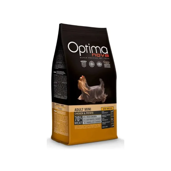 Optima Nova Adult Mini Pollo y Patata Perro