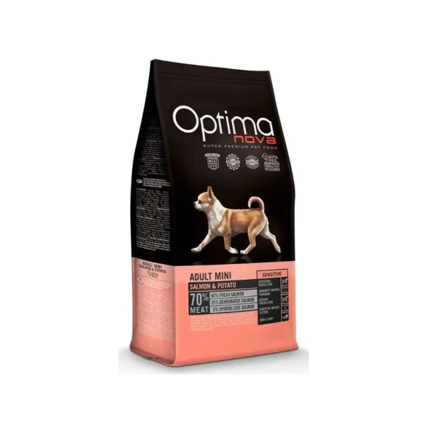 Optima Nova Adult Mini Salmón y Patata Perro