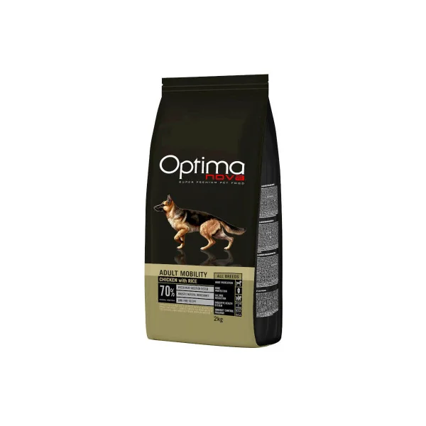 Optima Nova Adult Mobility Pollo y Arroz Perro