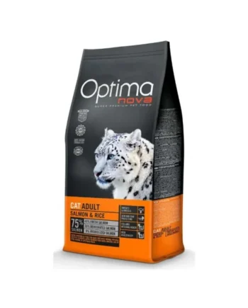 Optima Nova Adult Salmón y Arroz Gatos