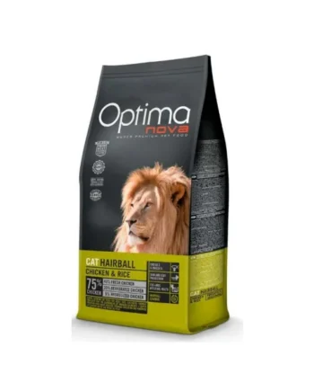 Optima Nova Hairball Adult Pollo y Arroz