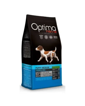 Optima Nova Puppy Medium Pollo y Arroz Perro
