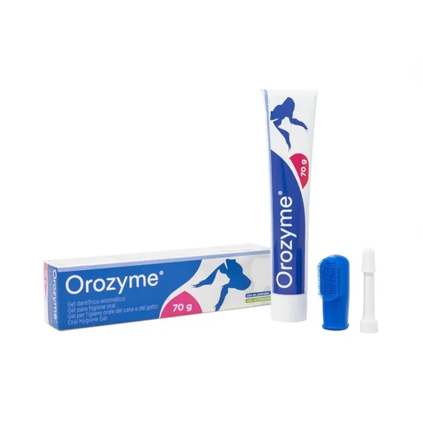 Orozyme Gel Dentífrico Enzimático para Perros y Gatos 70 g