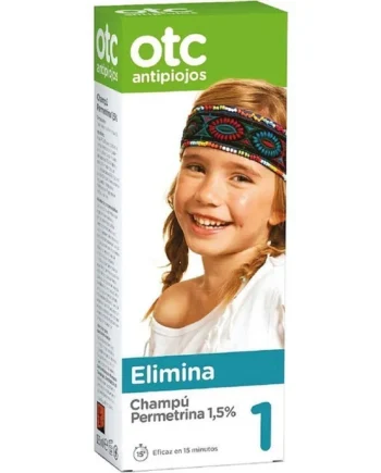 OTC champu antipiojos