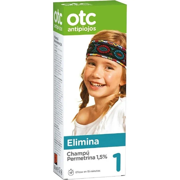 OTC champu antipiojos