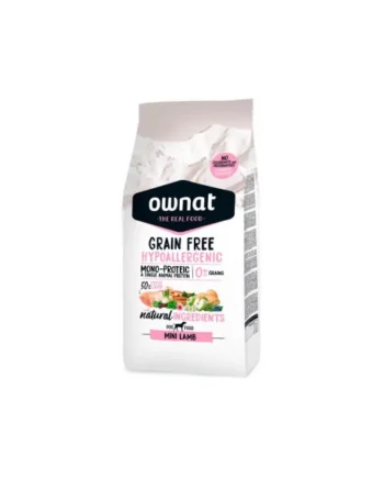 Ownat Grain Free Hypoallergenic Mini Lamb para Perros