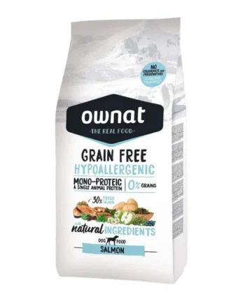 OWNAT Grain Free Hypoallergenic Salmón Pienso para Perros