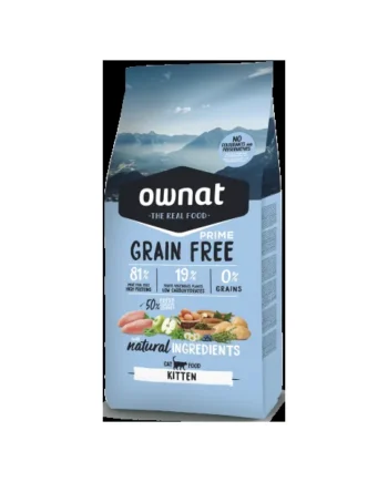 Ownat Grain Free Prime Kitten Gato