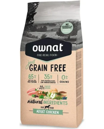 Ownat Just Grain Free Adult Chicken Pienso para Perros
