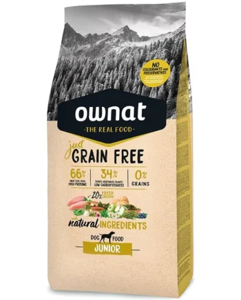 Ownat Just Grain Free Junior Pienso para Cachorros