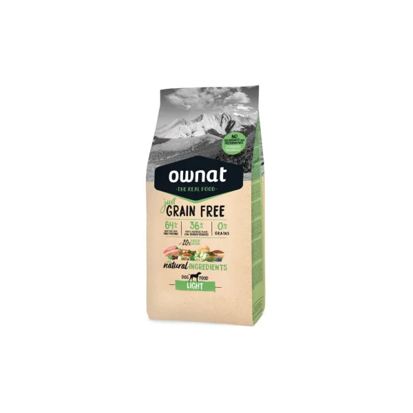 Ownat Just Grain Free Light para Perros