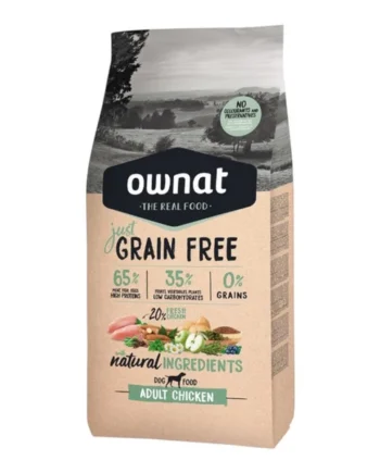 Ownat Just Grain Free Pollo para Perros — Pienso Sin Cereales