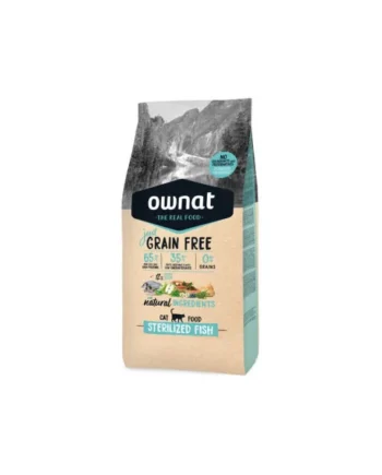 Ownat Just Grain Free Sterilized Fish Gato