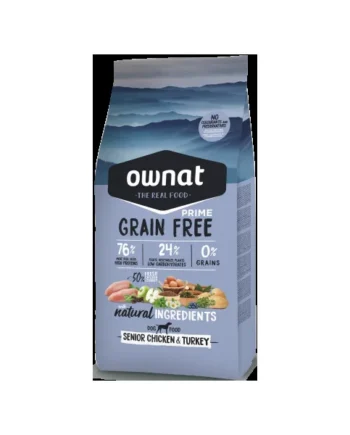 Ownat Prime Senior Chicken & Turkey Perro
