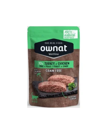 Ownat Turkey & Chicken cat pouch