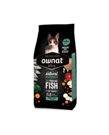 Ownat Ultra Ageing Fish para Gatos