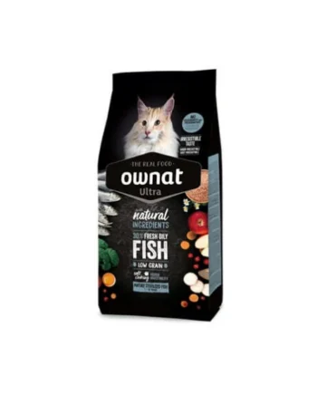 Ownat Ultra Mature Sterilized Fish para Gatos
