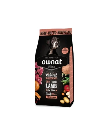 Ownat Ultra Mediium Lamb & Rice Perro