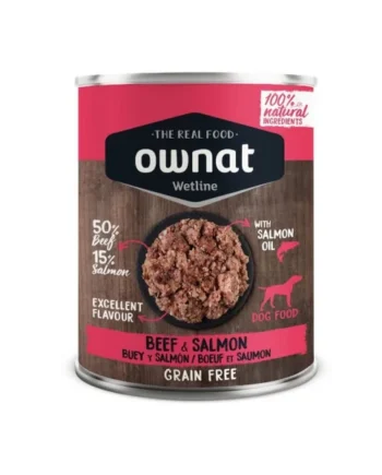 Ownat Wetline Beef and Salmon para Perros