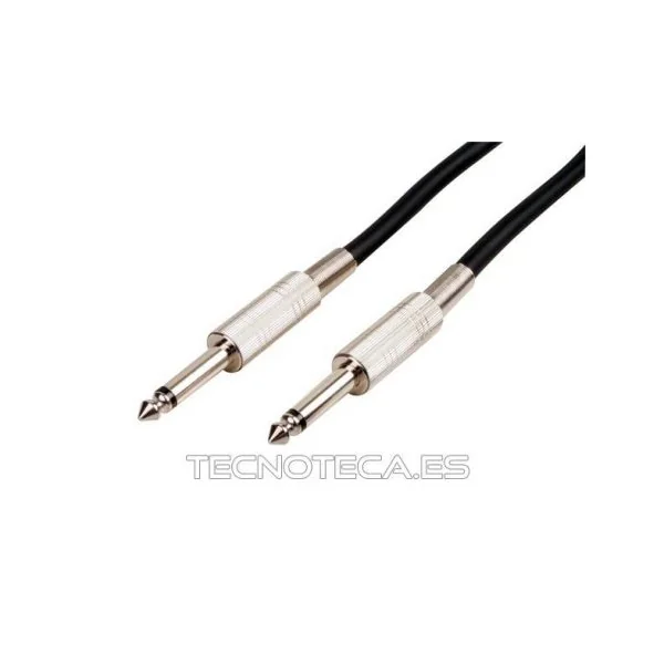 PAC135. Cable jack 6,35 MMO/MMO altavoz 3 metros