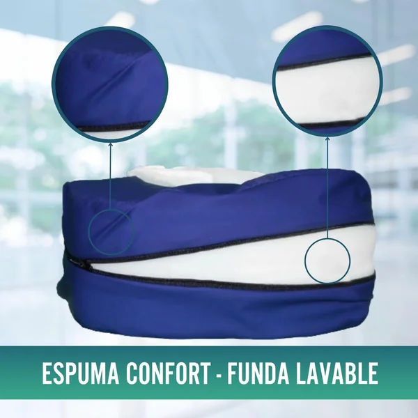 Pack 2 Taloneras Antiescaras Curvas PU Impermeable