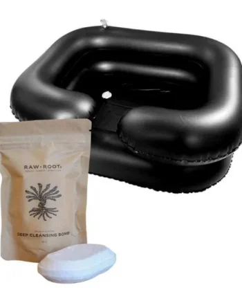 Pack Detox para rastas con lavacabezas RAW ROOTs